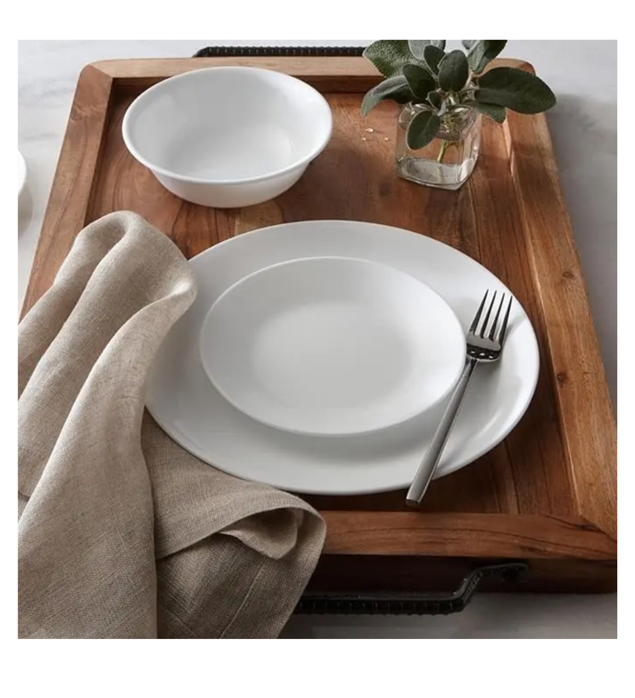 سرویس 26 تکه گرد وینتر فراست corelle ساخت آمریکا
