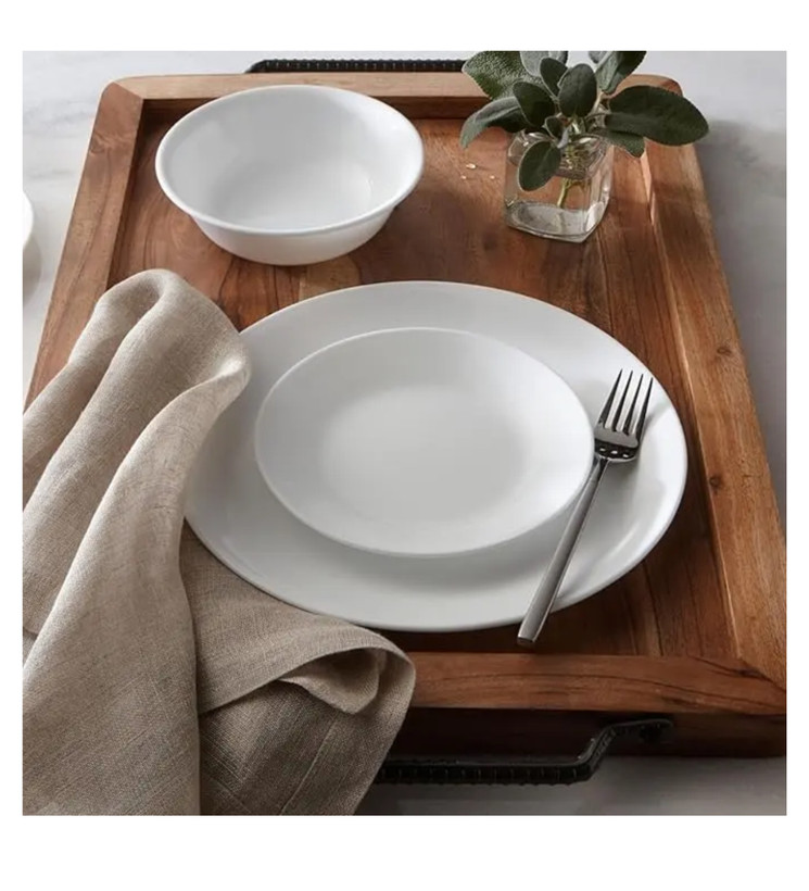 سرویس 26 تکه گرد وینتر فراست corelle ساخت آمریکا