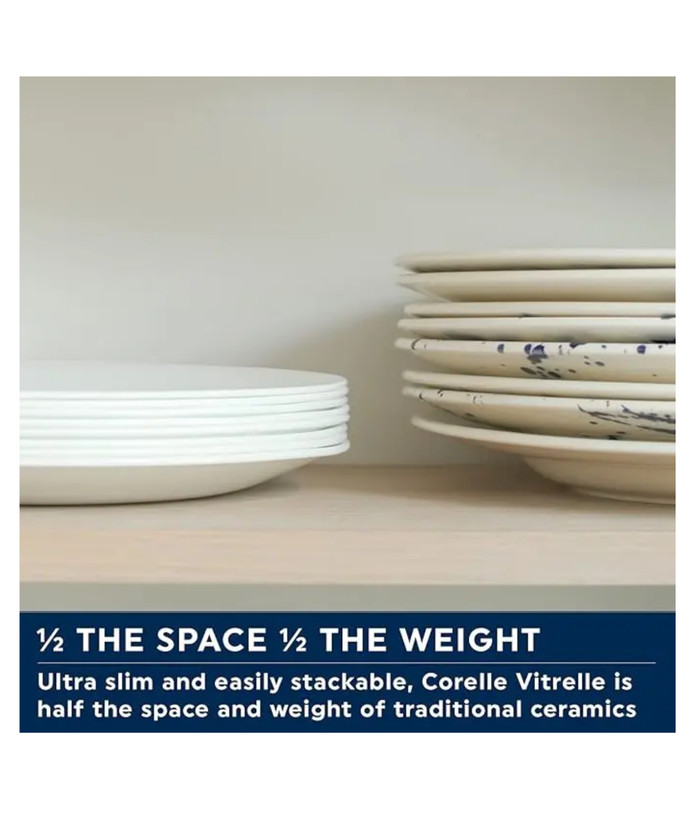 سرویس 26 تکه گرد وینتر فراست corelle ساخت آمریکا